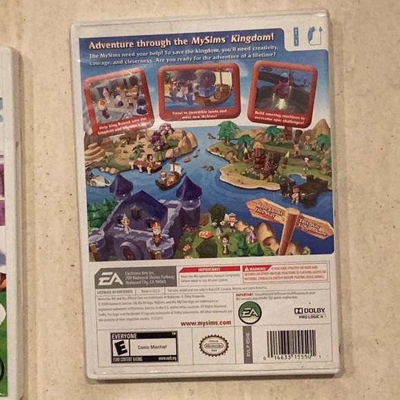 My Sims Nintendo Wii & My Sims Kingdom & Disney Tangled & Hasbro Family Games - Picture 5 of 9